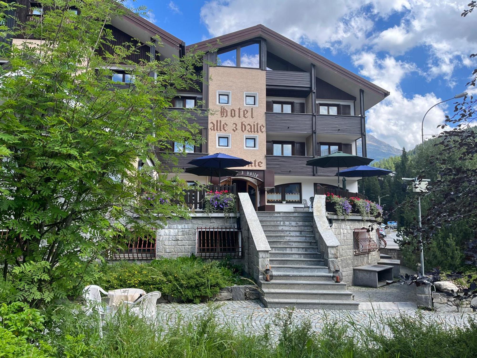 Hotel Alle Tre Baite Santa Caterina Valfurva Eksteriør bilde