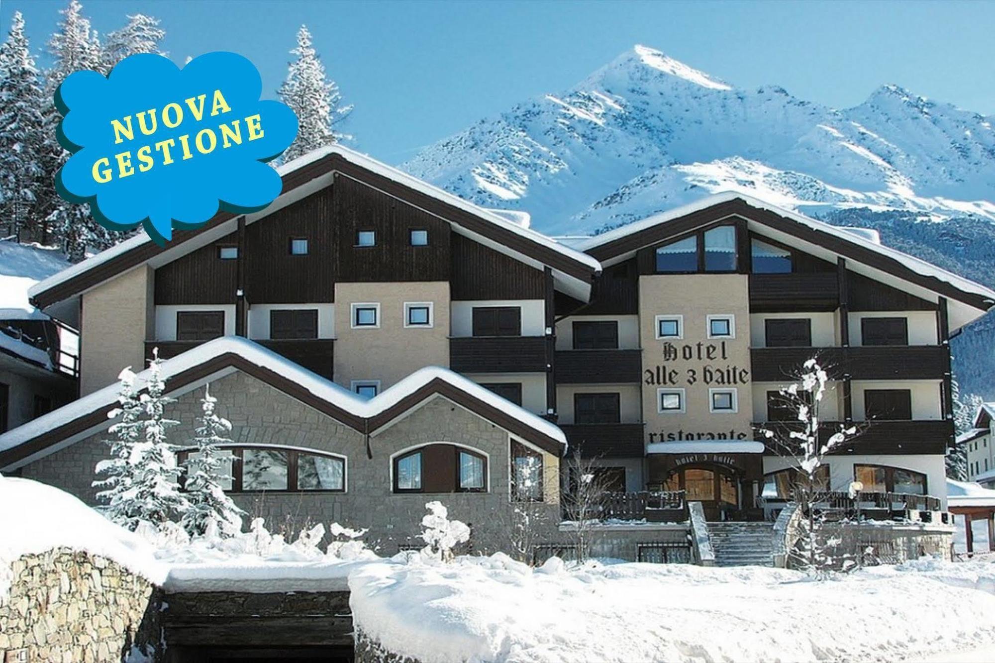 Hotel Alle Tre Baite Santa Caterina Valfurva Eksteriør bilde
